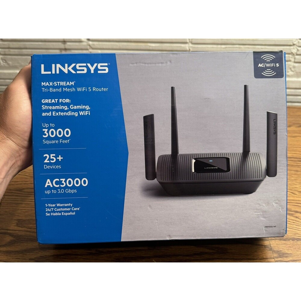 Linksys MR9000 Max-Stream Tri-Band AC3000 Wi-Fi‎ 5 Gaming Router